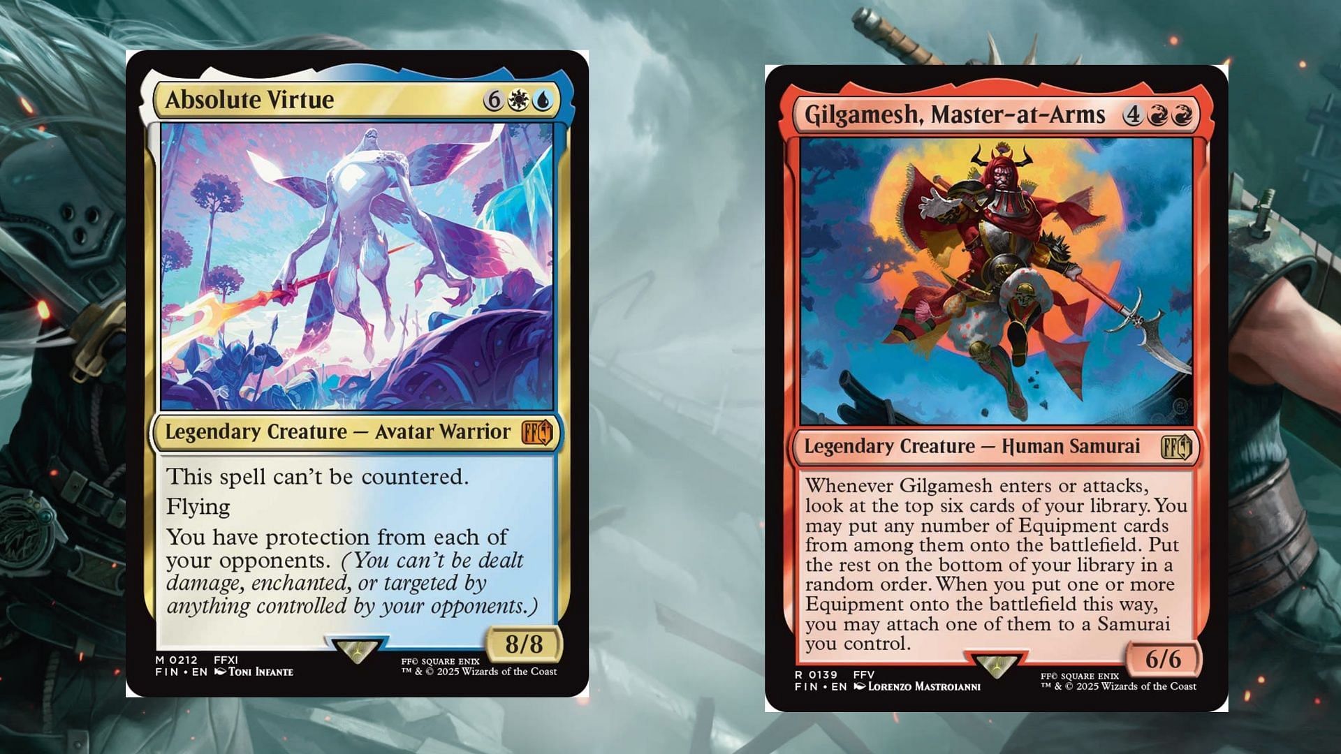 Featured here is a godlike, unstoppable, relentless superboss; Absolute Virtue's here, too (Image via Wizards of the Coast)